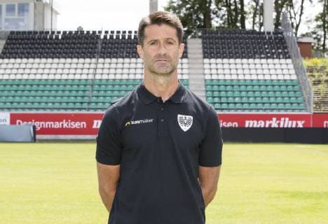 Milenko Gilic; SC Preußen Münster; 3. Liga, Porträttermin 2019 2020 DFB regulations prohibit any use of photographs as image sequences and or quasi-video. Copyright: xKirchner MarcoxSteinbrennerx