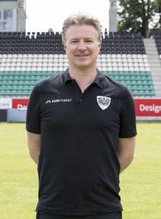 Dr. Tim Hartwig; SC Preußen Münster; 3. Liga, Porträttermin 2019 2020 DFB regulations prohibit any use of photographs as image sequences and or quasi-video. Copyright: xKirchner MarcoxSteinbrennerx