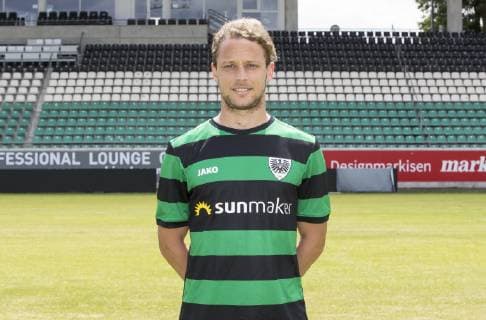 Julian Schauerte; SC Preußen Münster; 3. Liga, Porträttermin 2019 2020 DFB regulations prohibit any use of photographs as image sequences and or quasi-video. Copyright: xKirchner MarcoxSteinbrennerx