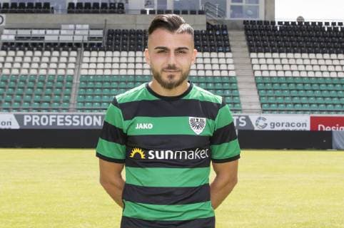 Seref Özcan; SC Preußen Münster; 3. Liga, Porträttermin 2019 2020 DFB regulations prohibit any use of photographs as image sequences and or quasi-video. Copyright: xKirchner MarcoxSteinbrennerx