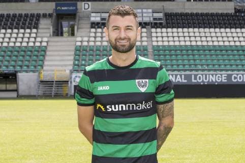 Kevin Rodrigues Pires; SC Preußen Münster; 3. Liga, Porträttermin 2019 2020 DFB regulations prohibit any use of photographs as image sequences and or quasi-video. Copyright: xKirchner MarcoxSteinbrennerx