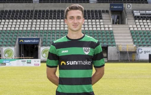 Dominik Klann; SC Preußen Münster; 3. Liga, Porträttermin 2019 2020 DFB regulations prohibit any use of photographs as image sequences and or quasi-video. Copyright: xKirchner MarcoxSteinbrennerx