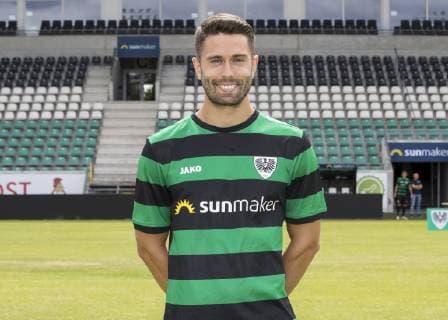 Philipp Hoffmann; SC Preußen Münster; 3. Liga, Porträttermin 2019 2020 DFB regulations prohibit any use of photographs as image sequences and or quasi-video. Copyright: xKirchner MarcoxSteinbrennerx