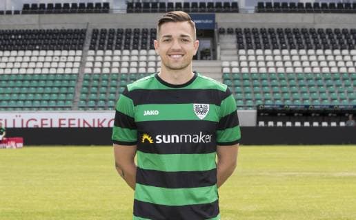 Luca Schnellbacher; SC Preußen Münster; 3. Liga, Porträttermin 2019 2020 DFB regulations prohibit any use of photographs as image sequences and or quasi-video. Copyright: xKirchner MarcoxSteinbrennerx