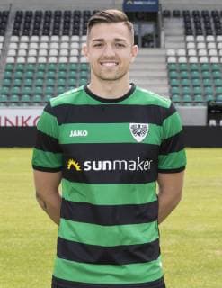 Luca Schnellbacher; SC Preußen Münster; 3. Liga, Porträttermin 2019 2020 DFB regulations prohibit any use of photographs as image sequences and or quasi-video. Copyright: xKirchner MarcoxSteinbrennerx