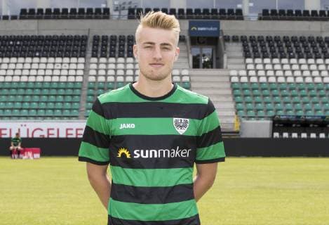 Fridolin Wagner; SC Preußen Münster; 3. Liga, Porträttermin 2019 2020 DFB regulations prohibit any use of photographs as image sequences and or quasi-video. Copyright: xKirchner MarcoxSteinbrennerx
