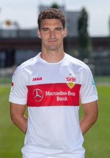 Marcin Kaminski, VfB Stuttgart , FUSSBALL 2. BUNDESLIGA SAISON 2019 2020 03.07.2019 Fototermin beim VfB Stuttgart Marcin Kaminski, VfB Stuttgart