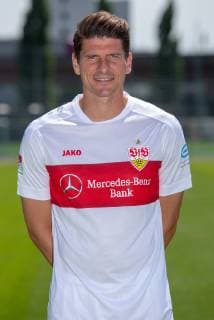 Mario Gomez VfB Stuttgart , FUSSBALL 2. BUNDESLIGA SAISON 2019 2020 03.07.2019 Fototermin beim VfB Stuttgart Mario Gomez; VfB Stuttgart