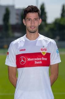 Atakan Karazor VfB Stuttgart , FUSSBALL 2. BUNDESLIGA SAISON 2019 2020 03.07.2019 Fototermin beim VfB Stuttgart Atakan Karazor; VfB Stuttgart
