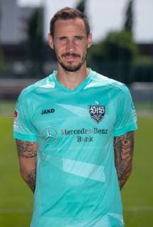 Jens Grahl VfB Stuttgart , FUSSBALL 2. BUNDESLIGA SAISON 2019 2020 03.07.2019 Fototermin beim VfB Stuttgart Jens Grahl; VfB Stuttgart