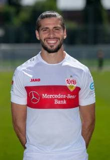 Emliano Insua VfB Stuttgart , FUSSBALL 2. BUNDESLIGA SAISON 2019 2020 03.07.2019 Fototermin beim VfB Stuttgart Emliano Insua; VfB Stuttgart