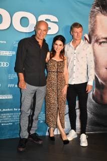 Heiner Lauterbach mit Ehefrau Viktoria und Toni Kroos Premiere des Kinofilms Kroos Mathäser Filmpalast Kino München 04. Juli 2019