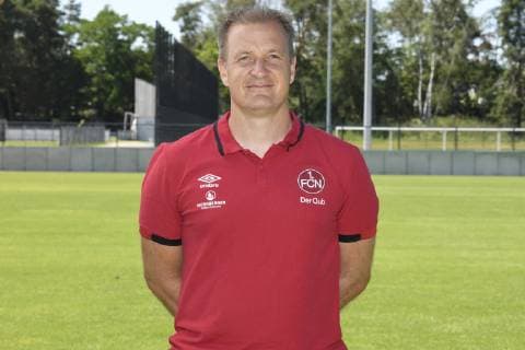 04.07.2019 - 1. FC Nuernberg FCN Club - Saison 2019 2012 - Fototermin Porträttermin - - Florian Klausner (Athletik- und Reha-Trainer 1. FC Nürnberg FCN ) Einzelbild Einzelfoto Portrait Porträt Kopfbild