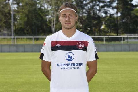 04.07.2019 - 1. FC Nuernberg FCN Club - Saison 2019 2012 - Fototermin Porträttermin - - Felix Lohkemper (7, 1. FC Nürnberg FCN ) Einzelbild Einzelfoto Portrait Porträt Kopfbild