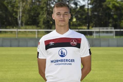 04.07.2019 - 1. FC Nuernberg FCN Club - Saison 2019 2012 - Fototermin Porträttermin - - Fabian Nürnberger (15, 1. FC Nürnberg FCN ) Einzelbild Einzelfoto Portrait Porträt Kopfbild