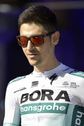 German Emanuel Buchmann of Bora-Hansgrohe pictured during the team presentation at the Grand Place - Grote Markt in Brussels, for the 106th edition of the Tour de France cycling race, Thursday 04 July 2019. This year s Tour de France starts in Brussels and takes place from July 6th to July 28th. YORICKxJANSENS  x05620144x