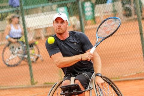 Maikel SCHEFFERS (NED) 3 , 31. German Open Rollstuhltennis 2019, ITF, Berlin, 05.06.2019,