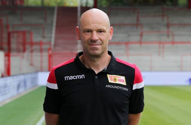 Co Trainer Markus Hoffmann Fußball Fussball Bundesliga Herren DFL Porträttermin Saison 2019 2020 06.07.2019 1.FC Union Berlin FCU Kader, Vorstellung, Präsentation, Pressetermin