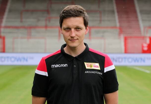 Clemens Gwinner (Arzt) Fußball Fussball Bundesliga Herren DFL Porträttermin Saison 2019 2020 06.07.2019 1.FC Union Berlin FCU Kader, Vorstellung, Präsentation, Pressetermin