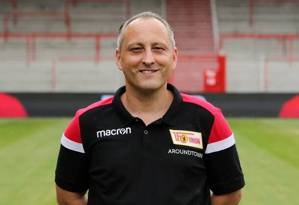 Thomas Riedel (Masseur) Fußball Fussball Bundesliga Herren DFL Porträttermin Saison 2019 2020 06.07.2019 1.FC Union Berlin FCU Kader, Vorstellung, Präsentation, Pressetermin