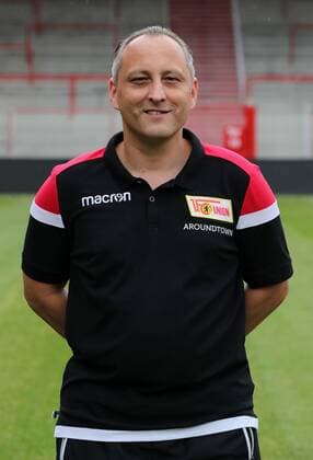 Thomas Riedel (Masseur) Fußball Fussball Bundesliga Herren DFL Porträttermin Saison 2019 2020 06.07.2019 1.FC Union Berlin FCU Kader, Vorstellung, Präsentation, Pressetermin