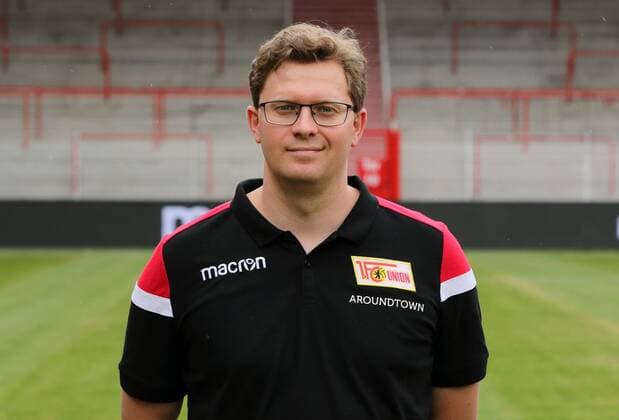 Adrian Wittmann (Videoanalyse) Fußball Fussball Bundesliga Herren DFL Porträttermin Saison 2019 2020 06.07.2019 1.FC Union Berlin FCU Kader, Vorstellung, Präsentation, Pressetermin