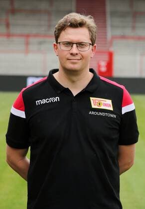 Adrian Wittmann (Videoanalyse) Fußball Fussball Bundesliga Herren DFL Porträttermin Saison 2019 2020 06.07.2019 1.FC Union Berlin FCU Kader, Vorstellung, Präsentation, Pressetermin