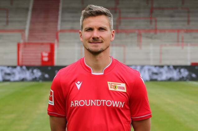 Michael Parensen Fußball Fussball Bundesliga Herren DFL Porträttermin Saison 2019 2020 06.07.2019 1.FC Union Berlin FCU Kader, Vorstellung, Präsentation, Pressetermin