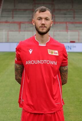 Marcel Hartel Fußball Fussball Bundesliga Herren DFL Porträttermin Saison 2019 2020 06.07.2019 1.FC Union Berlin FCU Kader, Vorstellung, Präsentation, Pressetermin