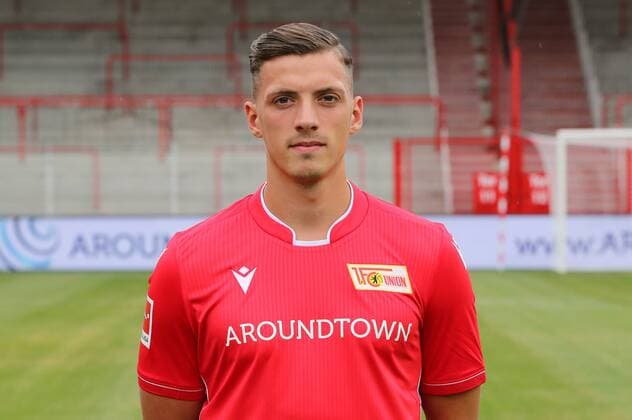 Nicolai Rapp Fußball Fussball Bundesliga Herren DFL Porträttermin Saison 2019 2020 06.07.2019 1.FC Union Berlin FCU Kader, Vorstellung, Präsentation, Pressetermin