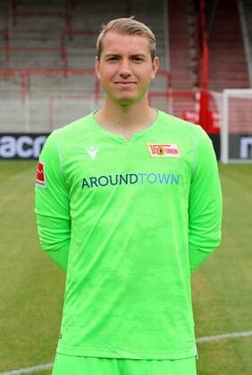 Torwart Jakob Busk Fußball Fussball Bundesliga Herren DFL Porträttermin Saison 2019 2020 06.07.2019 1.FC Union Berlin FCU Kader, Vorstellung, Präsentation, Pressetermin