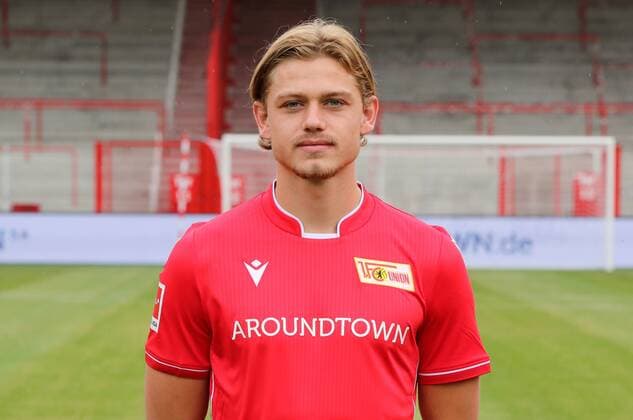 Julian Ryerson Fußball Fussball Bundesliga Herren DFL Porträttermin Saison 2019 2020 06.07.2019 1.FC Union Berlin FCU Kader, Vorstellung, Präsentation, Pressetermin