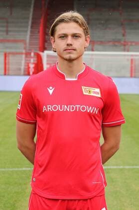 Julian Ryerson Fußball Fussball Bundesliga Herren DFL Porträttermin Saison 2019 2020 06.07.2019 1.FC Union Berlin FCU Kader, Vorstellung, Präsentation, Pressetermin