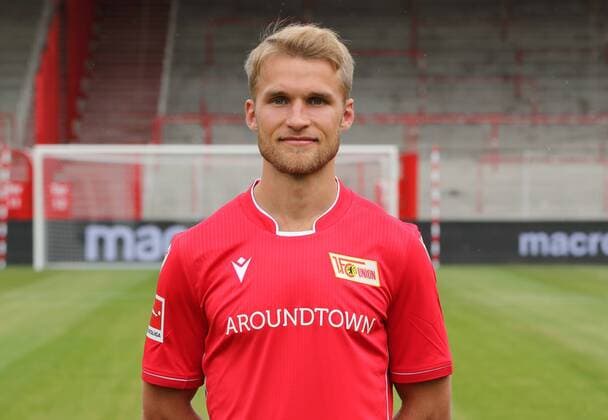 Sebastian Andersson Fußball Fussball Bundesliga Herren DFL Porträttermin Saison 2019 2020 06.07.2019 1.FC Union Berlin FCU Kader, Vorstellung, Präsentation, Pressetermin