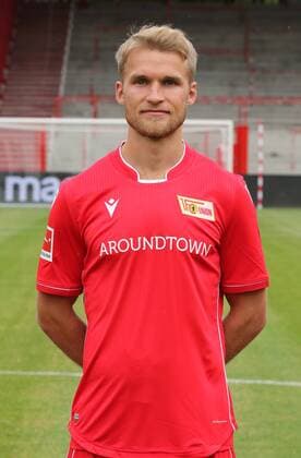 Sebastian Andersson Fußball Fussball Bundesliga Herren DFL Porträttermin Saison 2019 2020 06.07.2019 1.FC Union Berlin FCU Kader, Vorstellung, Präsentation, Pressetermin