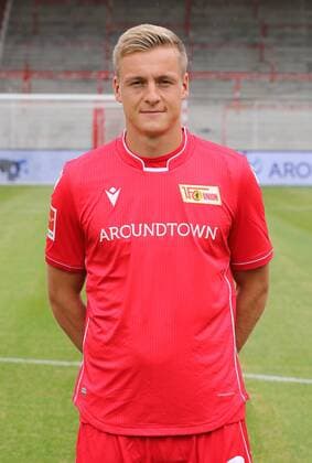Felix Kroos Fußball Fussball Bundesliga Herren DFL Porträttermin Saison 2019 2020 06.07.2019 1.FC Union Berlin FCU Kader, Vorstellung, Präsentation, Pressetermin
