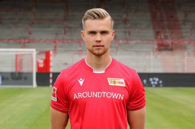 Lars Dietz Fußball Fussball Bundesliga Herren DFL Porträttermin Saison 2019 2020 06.07.2019 1.FC Union Berlin FCU Kader, Vorstellung, Präsentation, Pressetermin