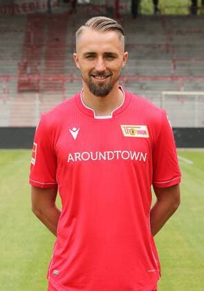Florian Hübner Fußball Fussball Bundesliga Herren DFL Porträttermin Saison 2019 2020 06.07.2019 1.FC Union Berlin FCU Kader, Vorstellung, Präsentation, Pressetermin