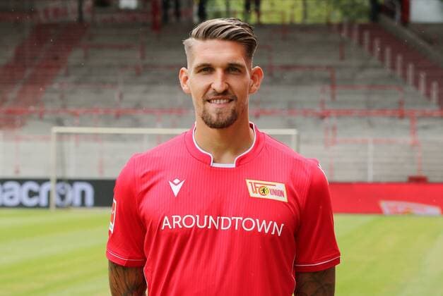 Robert Andrich Fußball Fussball Bundesliga Herren DFL Porträttermin Saison 2019 2020 06.07.2019 1.FC Union Berlin FCU Kader, Vorstellung, Präsentation, Pressetermin