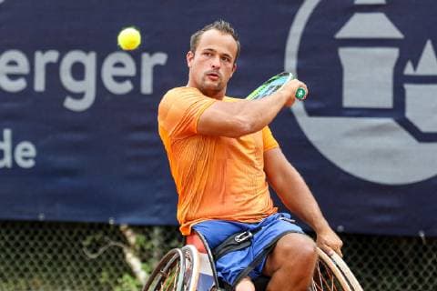 Tom EGBERINK (NED) 1 , 31. German Open Rollstuhltennis 2019, ITF, Berlin, 06.07.2019,