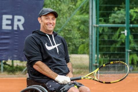 David WAGNER (USA) 1 , 31. German Open Rollstuhltennis 2019, ITF, Berlin, 06.07.2019,