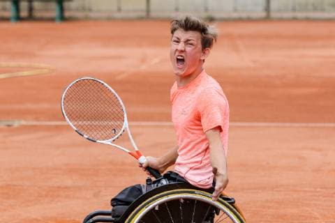 Niels VINK (NED) 4 , 31. German Open Rollstuhltennis 2019, ITF, Berlin, 06.07.2019,