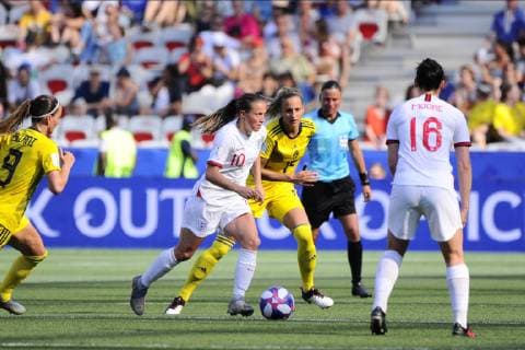 Fran Kirby (Angleterre) FOOTBALL: Coupe du monde feminine - Angleterre vs Suede - petite finale - Nice - 06 07 2019 NorbertScanella PanoramiC 