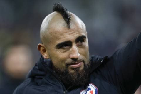Argentina vs. Chile SÃO PAULO, SP - 06.07.2019: ARGENTINA VS. CHILE - Arturo Vidal during match between Argentina and Chile, valid for the dispute of the third place of Copa America 2019, held this Saturday (06) at the Corinthians Arena in São Paulo, SP. (Photo: Ricardo Moreira Fotoarena) x1759204x  RicardoxMoreira