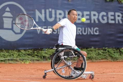 Mitsuteru MOROISHI (JPN) 3 - Quads Finalist (2. Platz), 31. German Open Rollstuhltennis 2019, ITF, Berlin, 07.07.2019,