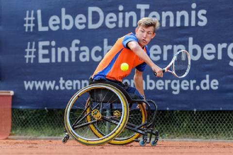 Niels VINK (NED) 4 (Sieger 2019 - Quads), 31. German Open Rollstuhltennis 2019, ITF, Berlin, 07.07.2019,