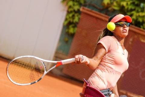 Angelica BERNAL (COL) 3 - Finale Damen (2. Platz), 31. German Open Rollstuhltennis 2019, ITF, Berlin, 07.07.2019,