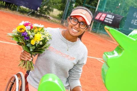 Angelica BERNAL (COL) 3 (2. Platz Damen Einzel), 31. German Open Rollstuhltennis 2019, ITF, Berlin, 07.07.2019,