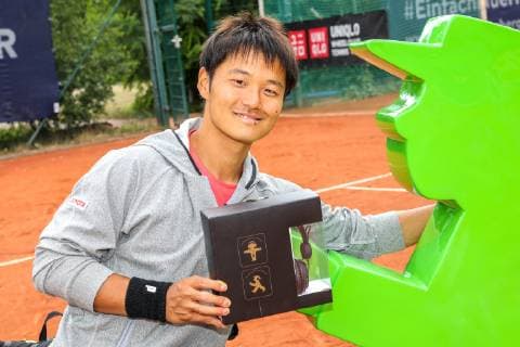 Takuya MIKI (JPN) (2. Platz Herren Einzel), 31. German Open Rollstuhltennis 2019, ITF, Berlin, 07.07.2019,
