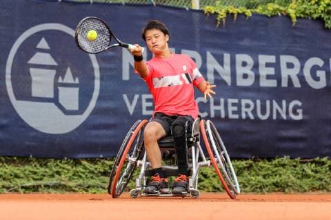 Finale Herren: Takuya MIKI (JPN) (2. Platz), 31. German Open Rollstuhltennis 2019, ITF, Berlin, 07.07.2019,